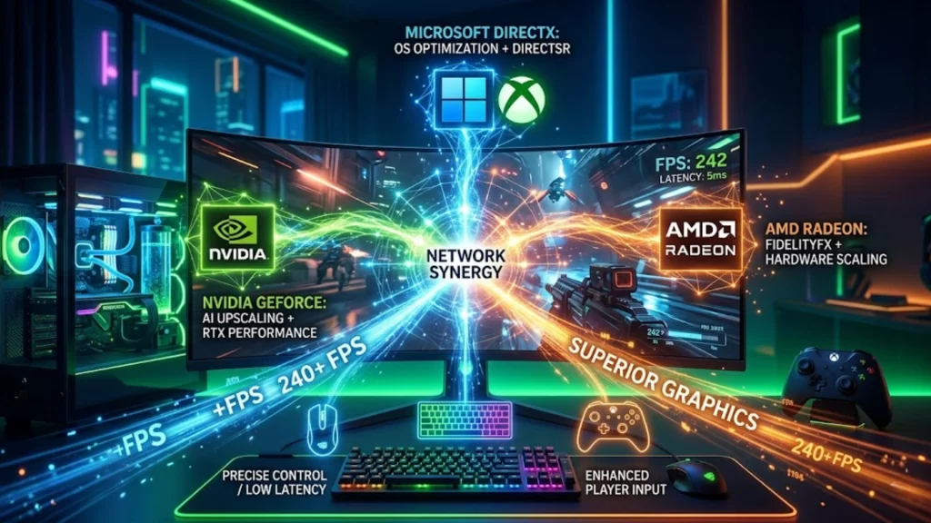 Futuro del PC gaming - hardware y software - alianza Microsoft