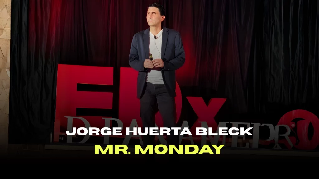 Jorge Huerta Bleck conferencista - presentación en escenario - liderazgo empresarial