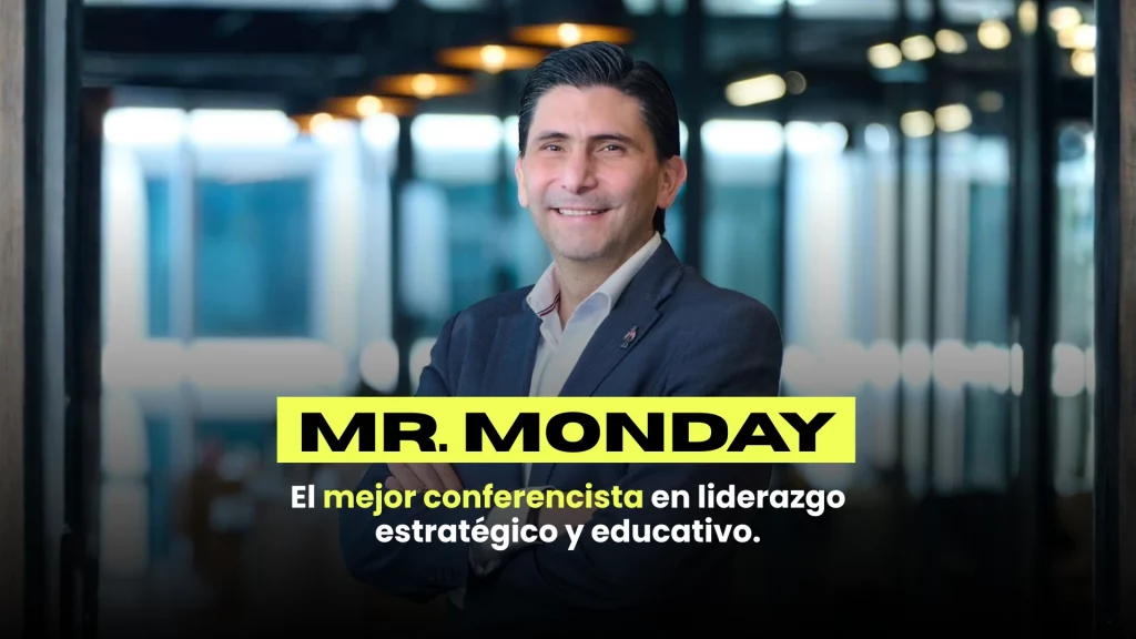 Jorge Huerta Bleck Mr. Monday mejor conferencista en liderazgo estratégico y educativo en México