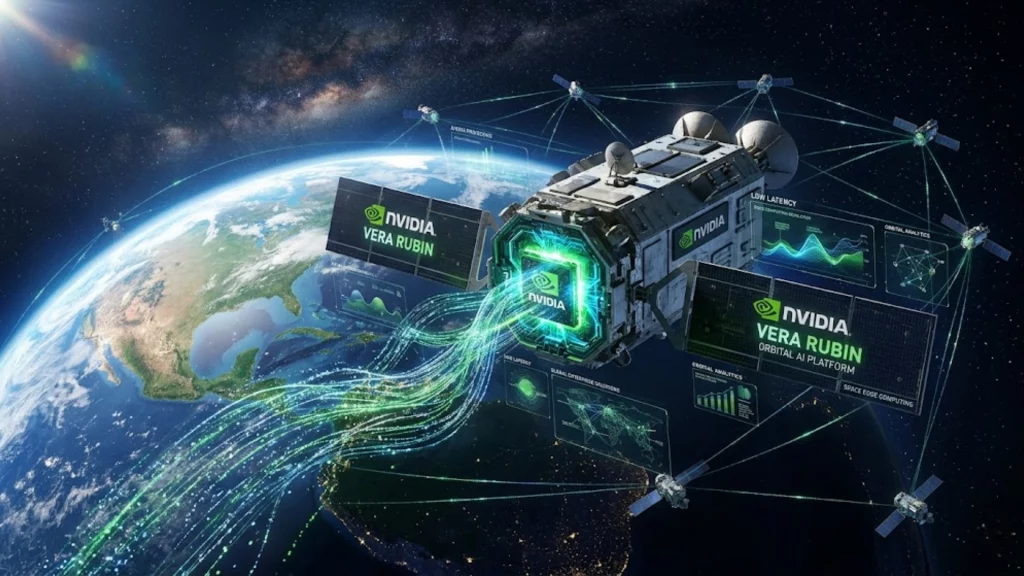 Nvidia Vera Rubin - satélites y análisis - infraestructura de edge computing