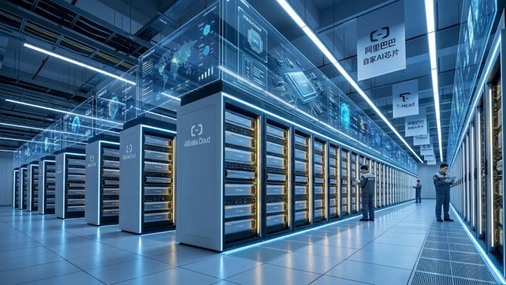 Servidores de Alibaba con procesadores de IA desarrollados en China